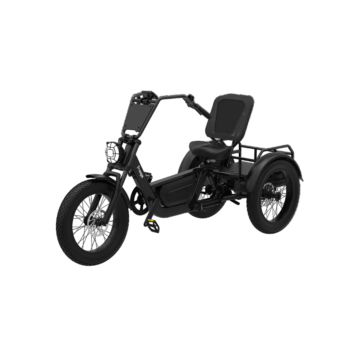 Freego FlekTrike Pro Left Front View White Background
