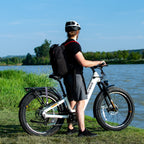 Heybike Alpha Lifestyle Outdoors Background