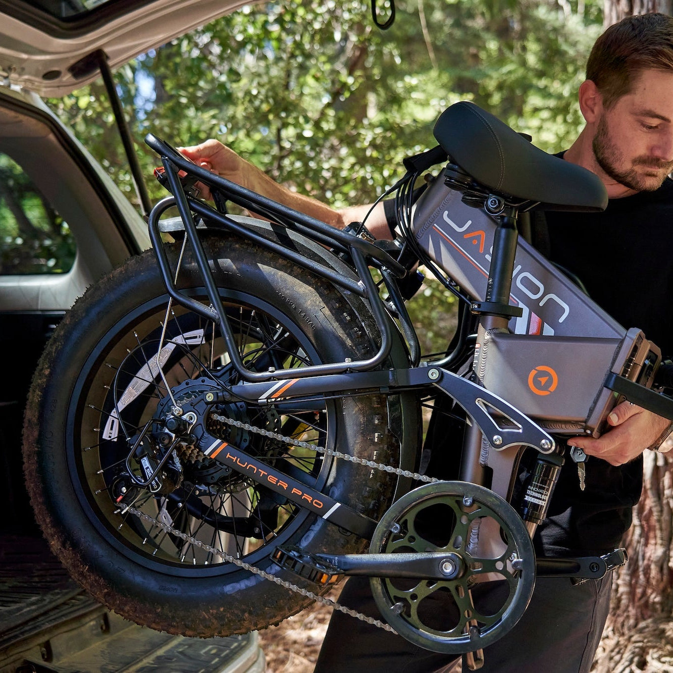 X Hunter Pro Folded Vehicle Storage