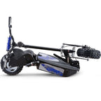 Black and blue off-road vehicle with 'MotoTec' branding on a white background