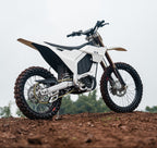 Rerode RX Midsize Dirt Bike Rear Side View Outdoor Background