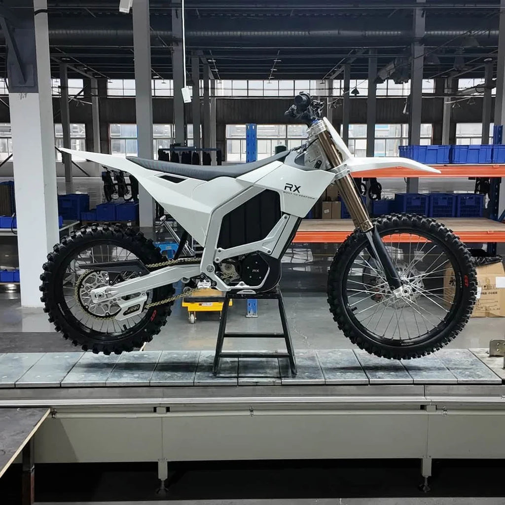 Rerode RX Midsize Dirt Bike Side View Factory Line