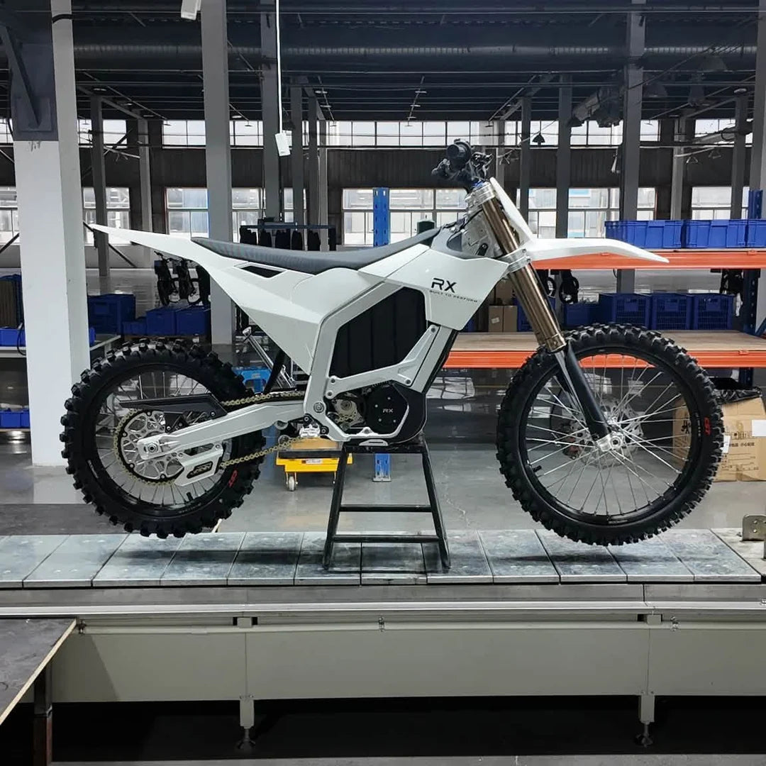Rerode RX Midsize Dirt Bike Side View Factory Line