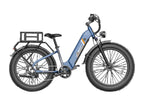 Thunder e Bike Alpine Blue Side View White Background
