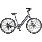 Heybike Venus Titanium Gray Side View White Background