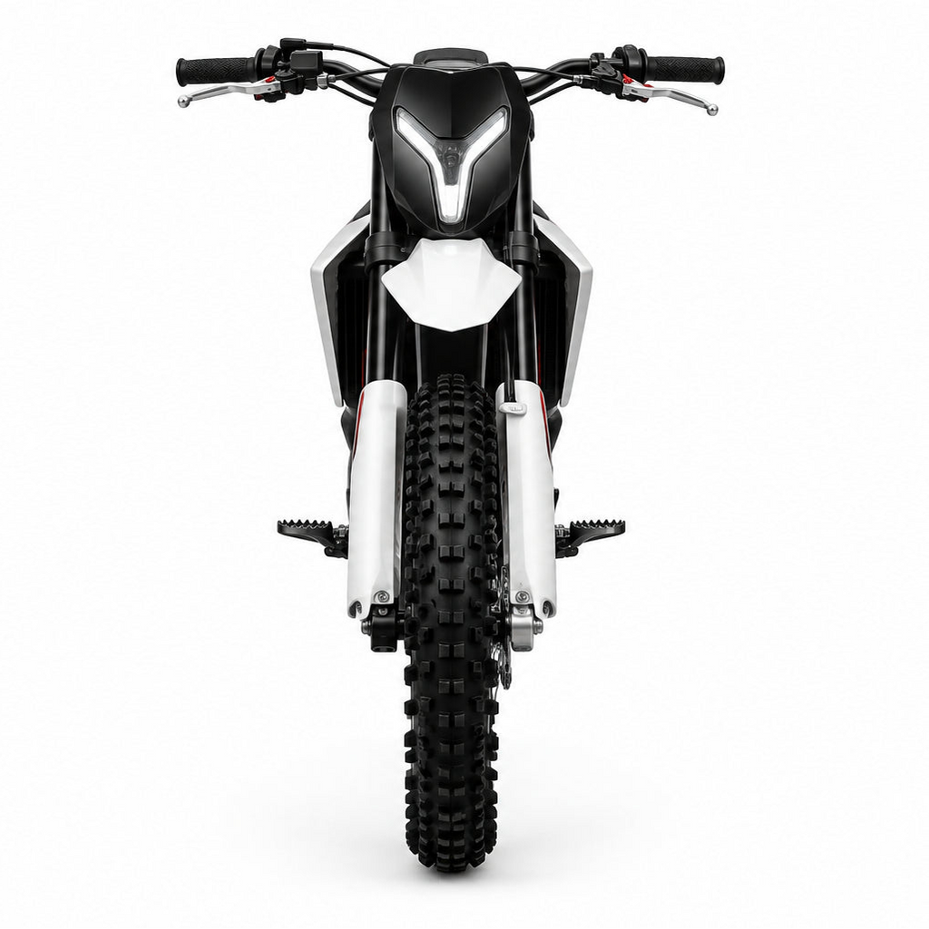 Yvolt Surge V White Front View