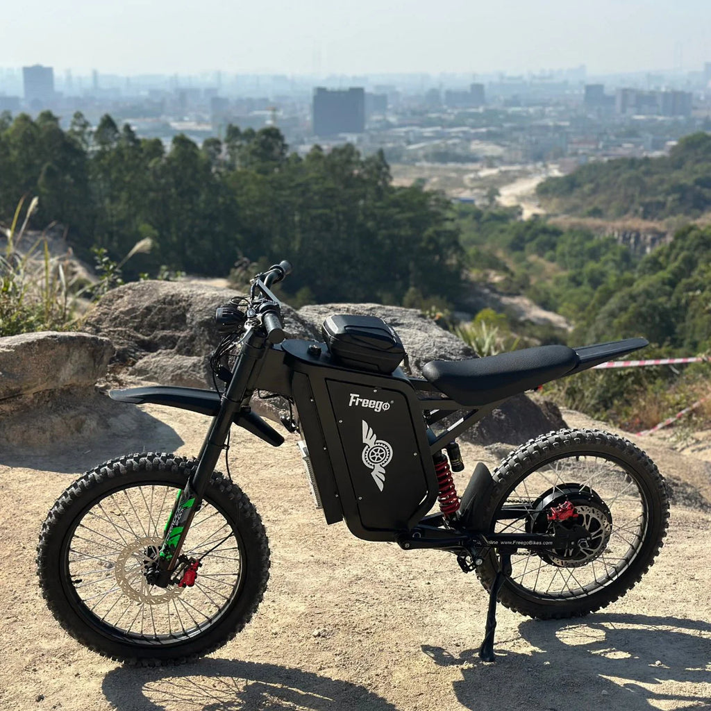 Freego X3 All-Terrain Electric Dirt Bike with Pedals
