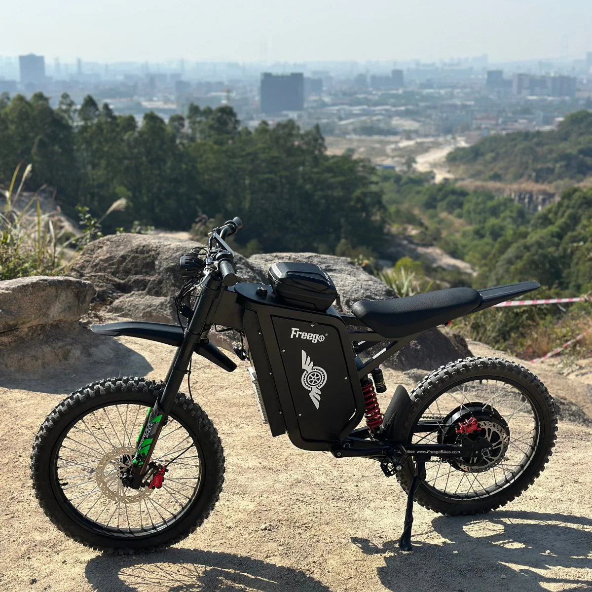 Freego X3 All-Terrain Electric Dirt Bike with Pedals