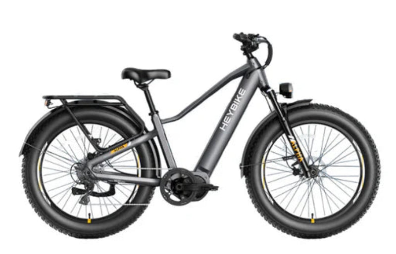 Heybike Alpha Galaxy Black White Background